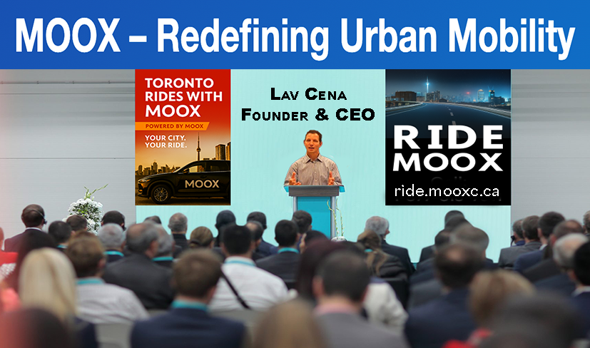 CEO presenting to investors